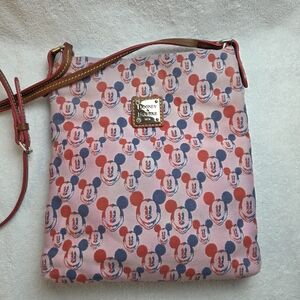 Dooney & Bourke Pink Mickey Mouse Crossbody Bag